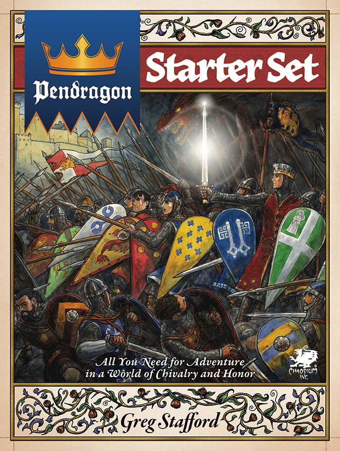 Pendragon Starter Set Relive Glory King Arthur image 0